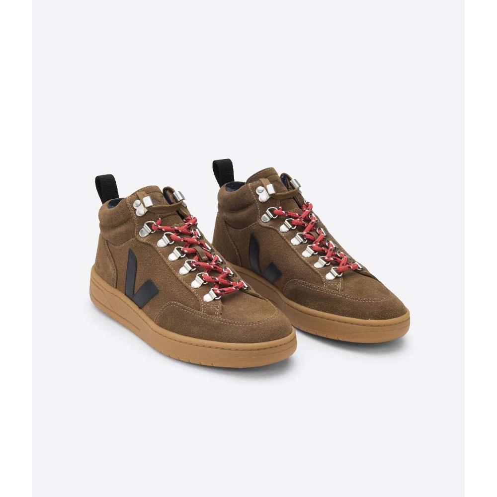 Coffee Men's Veja RORAIMA SUEDE High Tops | AU 109ILH